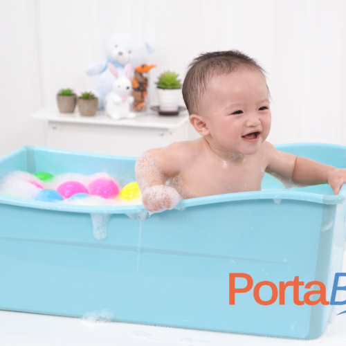 COS013 PortaBath 嬰兒摺疊浴盤 (附有獨有掛帶)
