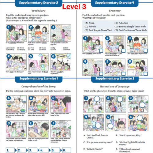 TLF002-Level 3 - The Lee Family Series Level 3 Full Set (6本)