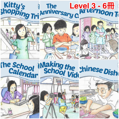 TLF002-Level 3 - The Lee Family Series Level 3 Full Set (6本)