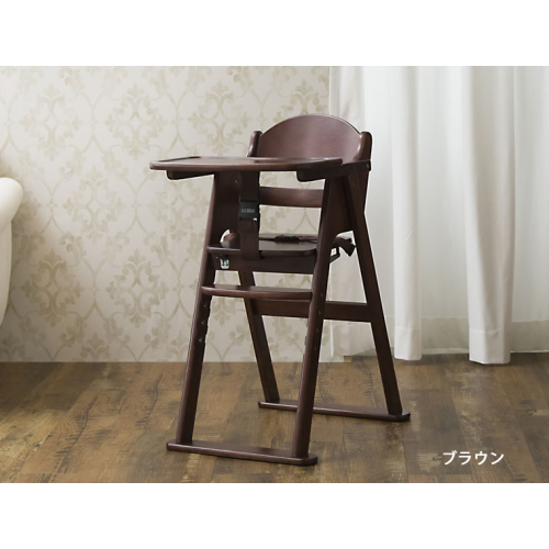 KAT001 日本Katoji Cena 摺疊兒童木製餐椅