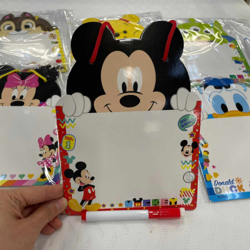 SR#1205 Disney 迷你畫板 (每包6個卡通人物 - 指定款式- 每款2個 共12個)