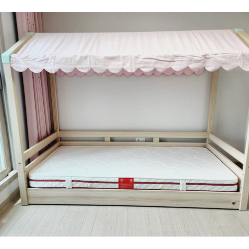 SR#1128 歐洲製造 Montes Roof 木製布幕屋頂單人床 [可加配子床] (包送貨及安裝)