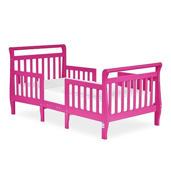 DOM#0022 Dream On Me Emma 3-in-1 Toddler Bed 木製兒童床架 (Fuchsia Pink)