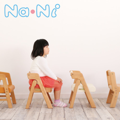 SR#0295 日本na ni小童摺疊天然木椅 (預訂)