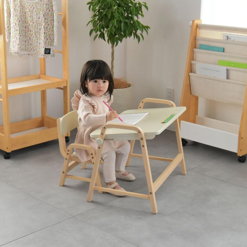 日本Kidzoo First-Study 可升降, 角度調較兒童小書檯套裝