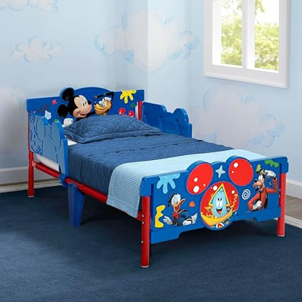 DN#1719 美國 Disney Mickey Mouse迪士尼米奇 3D 立體卡通兒童床架