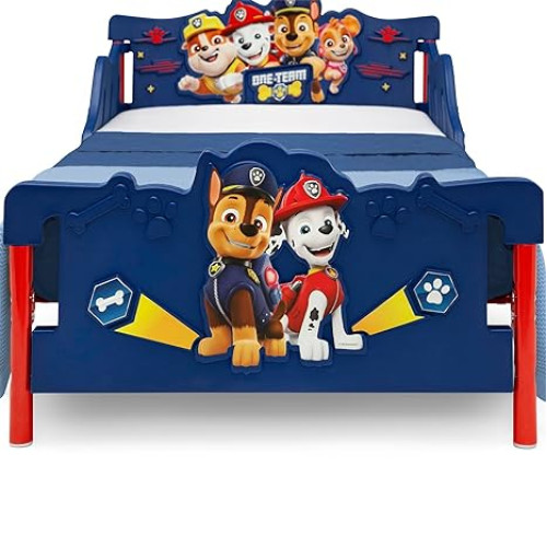 PAW#0212 - Delta Children Paw Patrol Toddler Bed 3D 立體卡通兒童床架