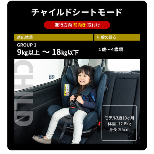 SR#1261 日本 Neb:o EasyPit 汽車座椅