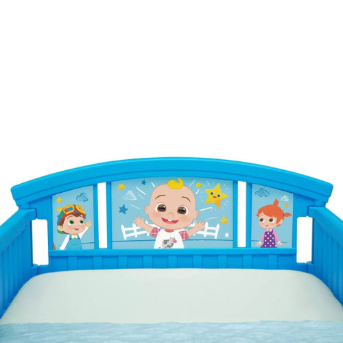 DN#1721 Delta Children CoComelon Plastic Toddler Bed 卡通兒童床架