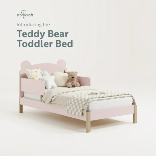 SC001 美國Storkcraft Teddy泰迪熊天然松木兒童床