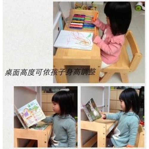 SR#0179日本人氣na kids小童成長木檯椅套裝 – 6色選擇