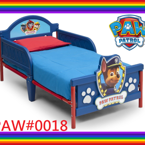 PAW#0018 Delta Children   – Disney  PAW Patrol Toddler Bed 迪士尼3D立體卡通兒童床架