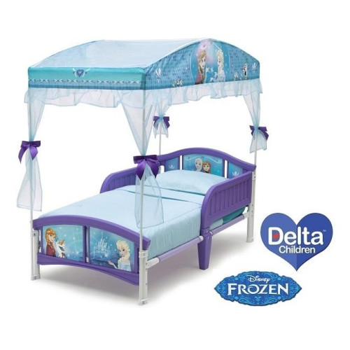 DN#0403B Disney Frozen Canopy Toddler Bed 迪士尼兒童床架(連帳幕)