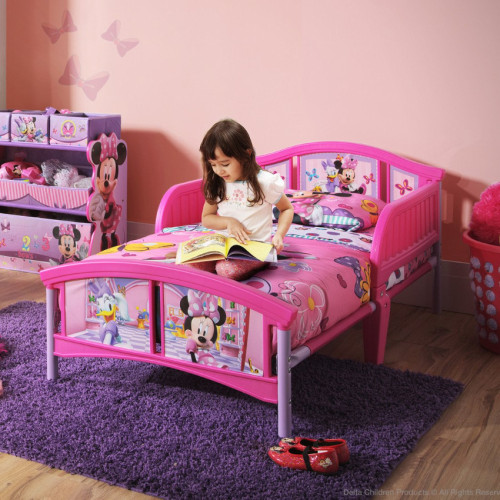 DN#0512 Delta Children – Disney Minnie Toddler Bed 迪士尼卡通兒童床架