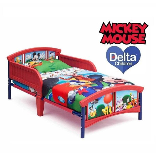 DN#0609 Delta Children – Disney Mickey Mouse Toddler Bed 迪士尼卡通兒童床架