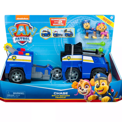 PAW#0156 Paw Patrol Spilt-Second Vehicles – Chase