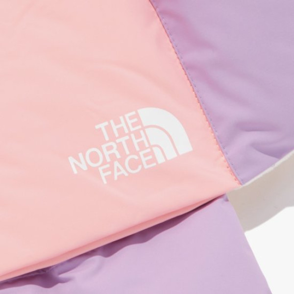 NF008 韓國The North Face Kids抓毛兒童保暖圍巾 (4色選擇)