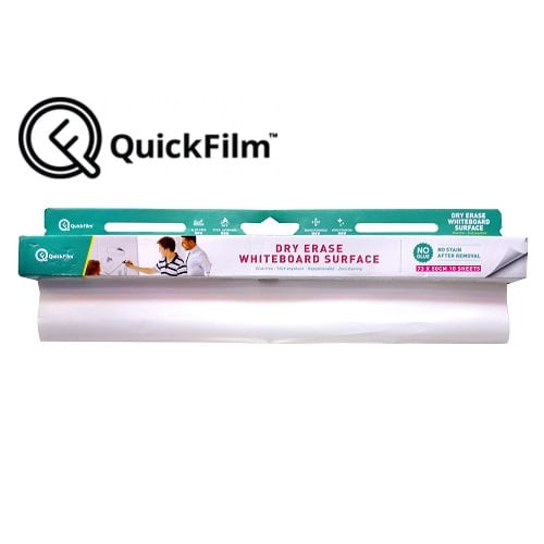 QF1038 QuickFilm™靜電無痕白板貼 73x 50 cm (一盒10張)