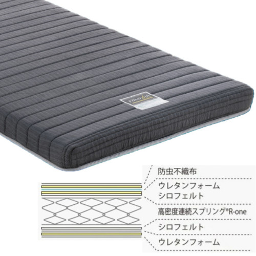 SR#0875 日本製France Bed "Fold Air" 11cm彈簧床褥 (97x195cm)