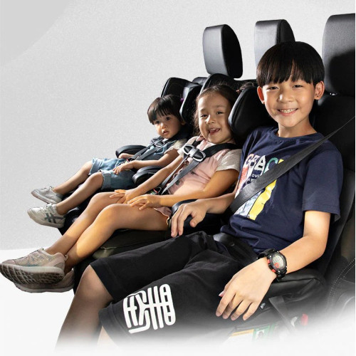 美國IMMIGo可摺叠便携汽車兒童安全座椅(1-12歲) [包送貨]
