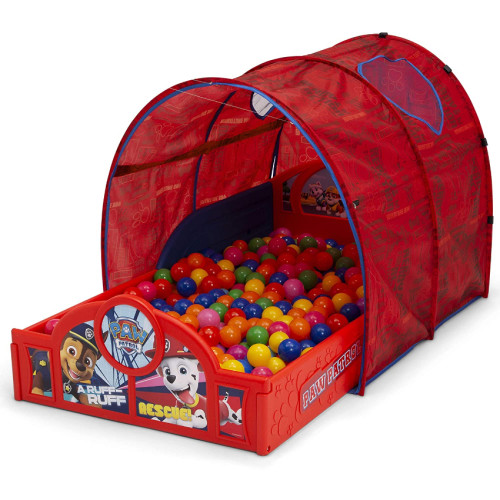 PAW#0177 Paw Patrol Sleep and Play Toddler Bed with Tent 兒童床架(連帳幕)