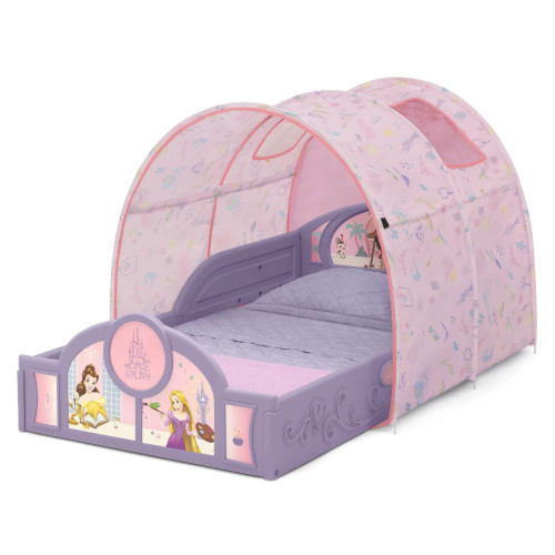 DN#1709 Princess Sleep and Play Toddler Bed with Tent 兒童床架(連帳幕)