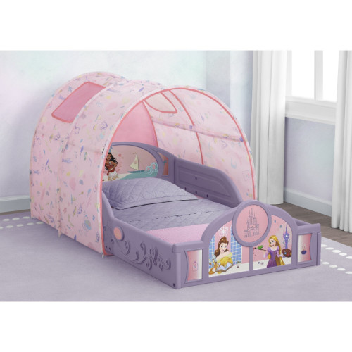 DN#1709 Princess Sleep and Play Toddler Bed with Tent 兒童床架(連帳幕)
