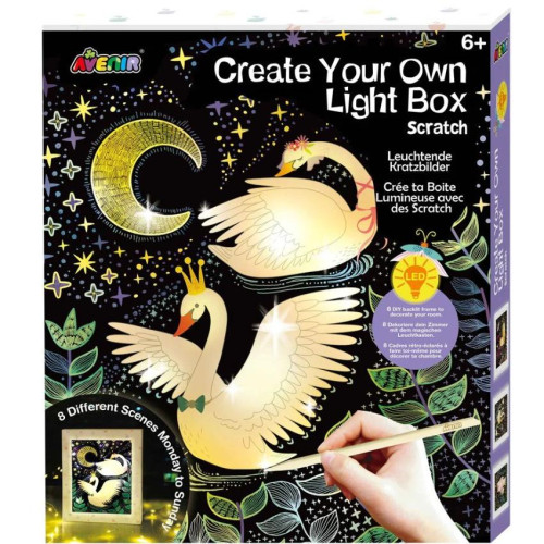 AVE008 Avenir Scratch Create Your Own Light Box刮畫幻彩燈箱製作套裝