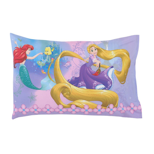 (美國兒童床專用) DN#1711 Disney Princess 4-Piece Toddler Bedding Set (兒童床上用品4件套裝)