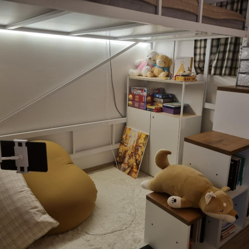 SR#1001 韓國製造Golden Street "Level Up” Loft bed 多段升降金屬床架 [包送貨及安裝] 