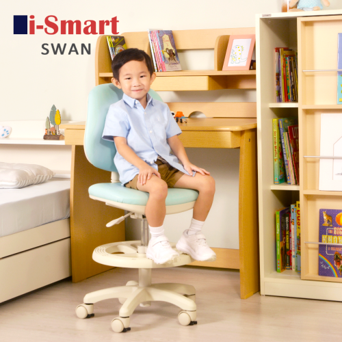 日本 i-Smart Swan Study Chair 兒童成長學習椅 (一年保用 多色選擇)