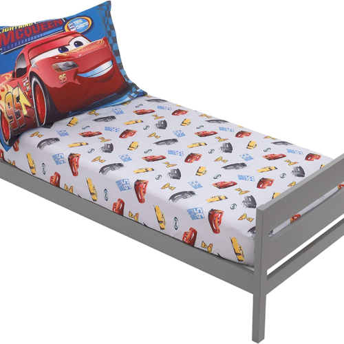(美國兒童床專用) DN#1601 (Disney Cars 3 2-Piece Toddler Sheet Set) 兒童床上用品