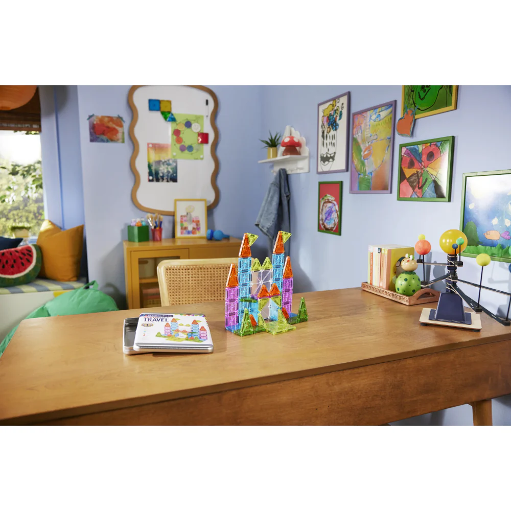 Magna-Tiles - Mircomags Travel Set Deluxe™ 55 Piece Set